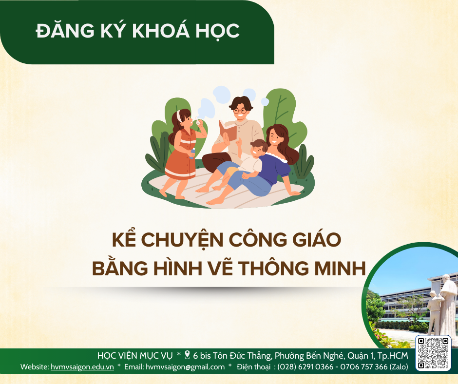 Kể chuyện Công giáo bằng hình vẽ thông minh